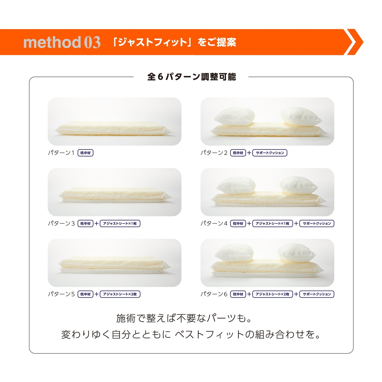 寝ながら骨格サポートまくらトリプルフィット - KA·RA·DA MARCHÉ744383