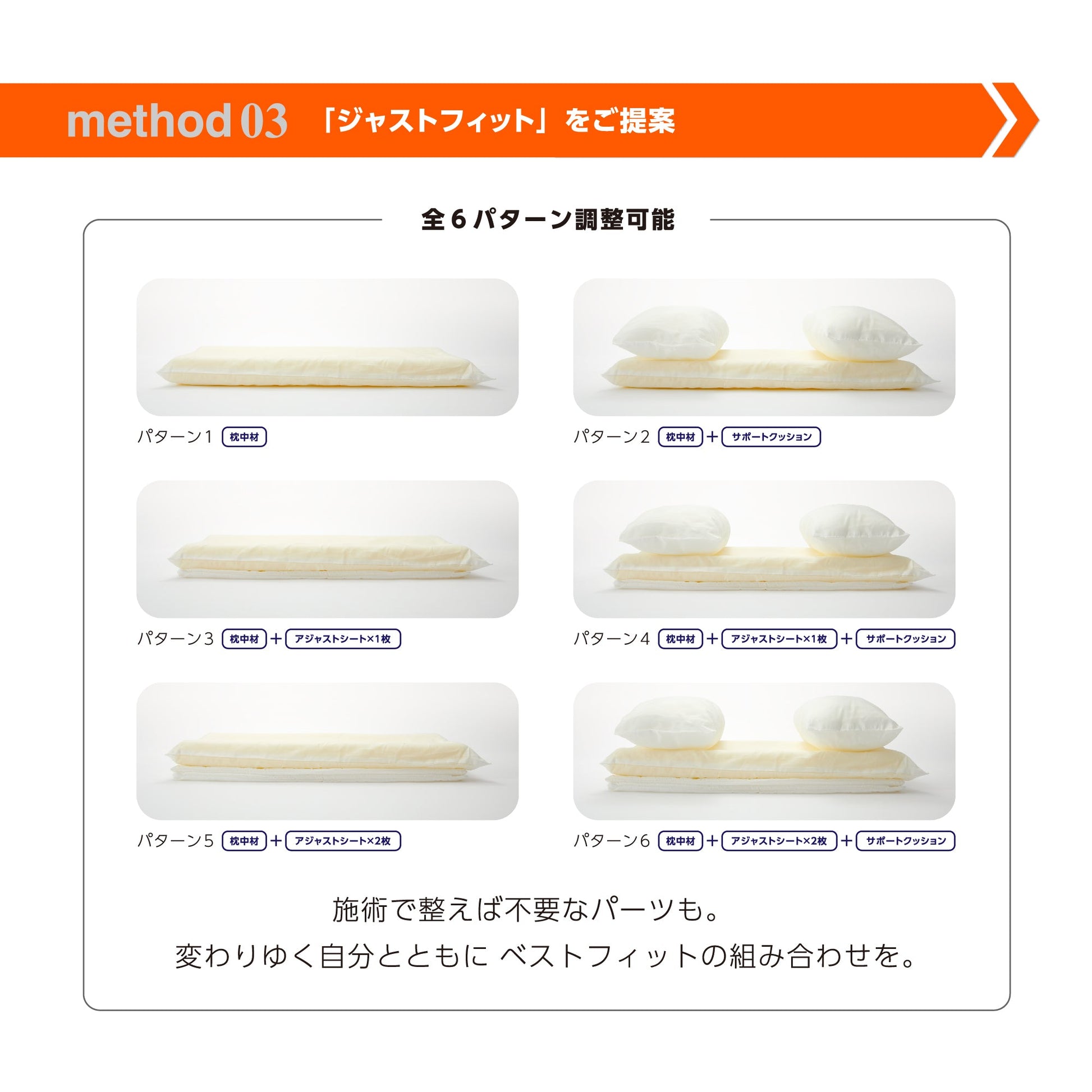 寝ながら骨格サポートまくらトリプルフィット - KA·RA·DA MARCHÉ744383