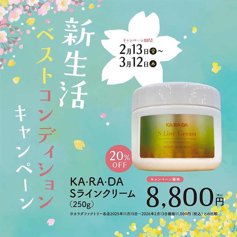 KA･RA･DA Sラインクリーム　(1個250ｇ) - KA·RA·DA MARCHÉ744264