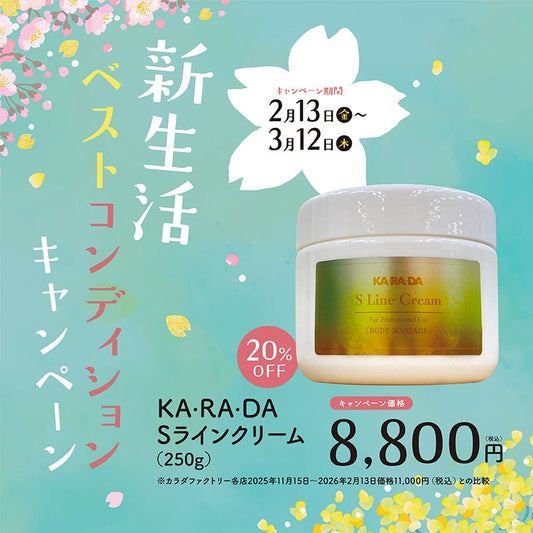 KA･RA･DA Sラインクリーム　(1個250ｇ) - KA·RA·DA MARCHÉ744264